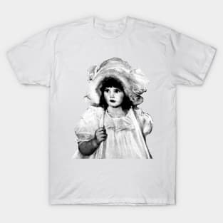 Mysterious 20's doll girl, where are you now? T-Shirt